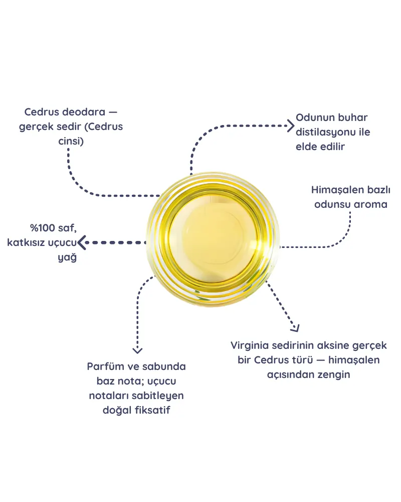 Cedar Wood Oil Hammadde Özellikleri